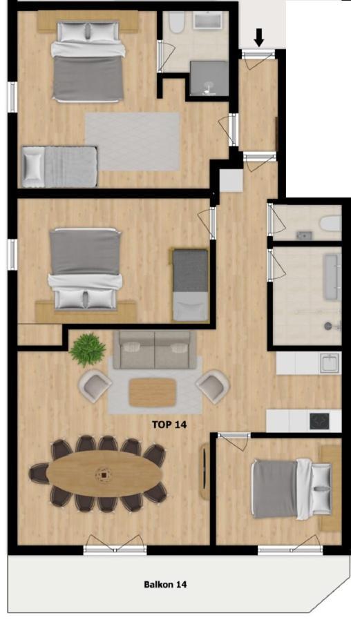 Ferienwohnung Almtraum Berwang Exterior foto